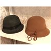 Image 1 : "Superhero Show" - Group of 2 ladies vintage fedora hats