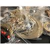 Image 2 : Box lot of vintage jewelry from the show - includes necklaces - approx. 50 pcs.