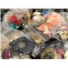 Image 3 : Box lot of vintage jewelry from the show - includes earrings - approx. 200 pcs.