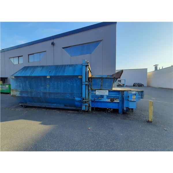 *MARATHON EQUIPMENT RAM JET TC-2 INDUSTRIAL TRASH COMPACTOR SYSTEM