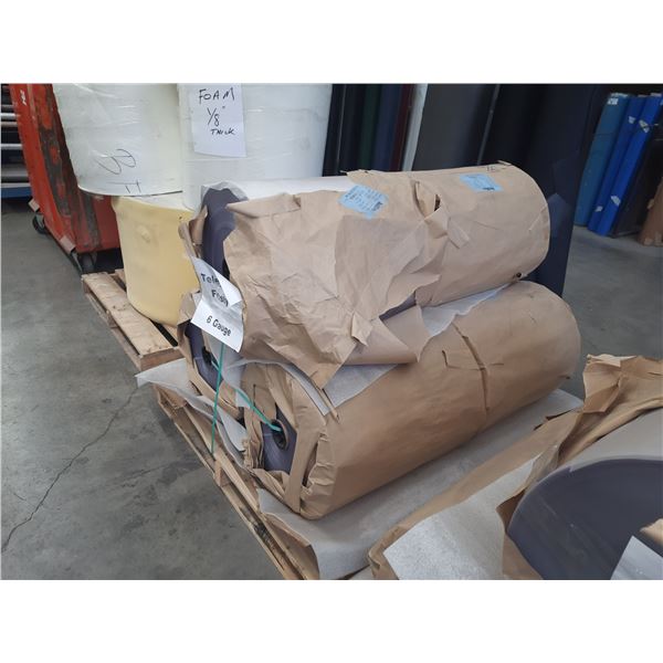 6 LARGE BINDER VINYL ROLLS Able Auctions 6 large binder vinyl rolls able auctions