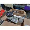 Image 2 : LOT OF ASSORTED INDUSTRIAL SILK SCREEN INK AND HARDWARE