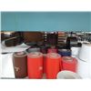 Image 2 : SHELF OF ASSORTED BINDER VINYL ROLLS