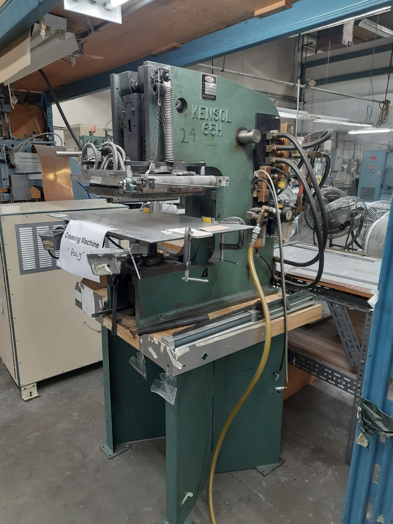 K Ensol *KENSOL K-65H 220V CREASING MACHINE - Able Auctions