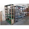 Image 2 : 4 ASSORTED METAL PARTS SHELVES