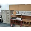 Image 2 : CONTENTS OF DRAFTING ROOM INCLUDING 3 DRAFTING TABLES, 3 DESKS, 4 ASSORTED MOBILE OFFICE CHAIRS AND