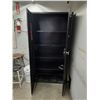 Image 2 : BLACK METAL 2 DOOR STORAGE CABINET