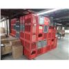 Image 1 : LARGE LOT OF ASSORTED PLASTIC STACKING STORAGE CRATES