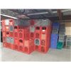 Image 2 : LARGE LOT OF ASSORTED PLASTIC STACKING STORAGE CRATES