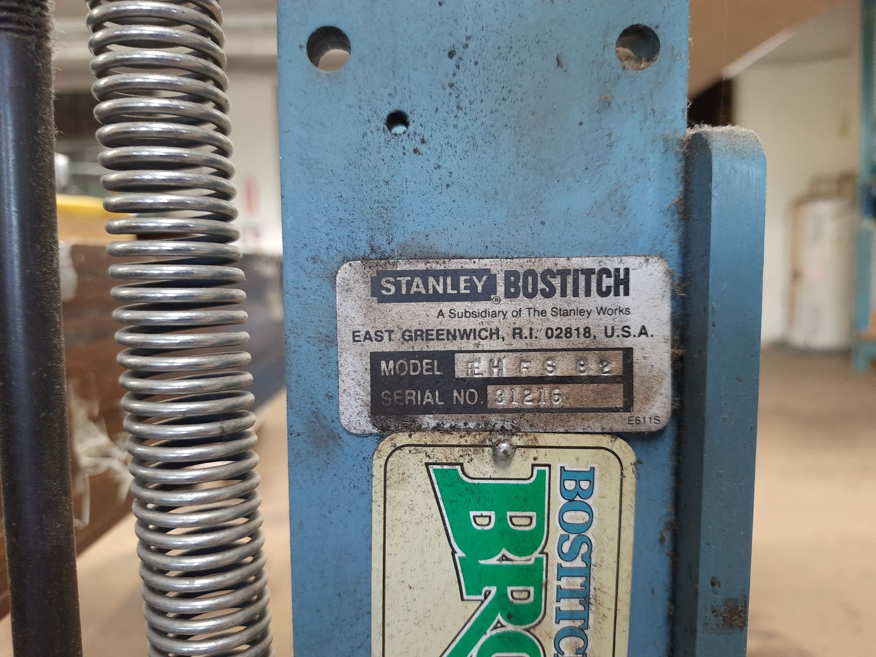 STANLEY INDUSTRIAL MANUAL FOOT OPERATED STAPLE PRESS MACHINE