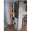 Image 2 : MULTI COLOUR METAL 9 CUBBY PERSONAL LOCKER SYSTEM