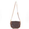 Image 2 : Louis Vuitton Brown Monogram Canvas Leather Menilmontant PM Bag