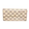 Image 1 : Louis Vuitton Beige Damier Canvas Sarah Wallet