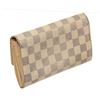 Image 3 : Louis Vuitton Beige Damier Canvas Sarah Wallet