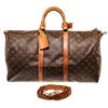 Image 1 : Louis Vuitton Brown Monogram Canvas Keepall 50cm Travel/Weekend Bag