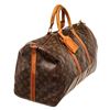 Image 2 : Louis Vuitton Brown Monogram Canvas Keepall 50cm Travel/Weekend Bag