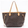 Image 1 : Louis Vuitton Brown Monogram Canvas Leather Neverfull MM Tote Bag