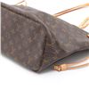 Image 3 : Louis Vuitton Brown Monogram Canvas Leather Neverfull MM Tote Bag