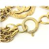 Image 2 : Chanel Gold-tone Metal CC Logo Charm Multi-chain Bracelet