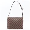 Image 2 : Louis Vuitton Damier Ebene Canvas Leather Musette Tango Short Strap Shoulder Bag