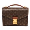 Image 1 : Louis Vuitton Brown Monogram Canvas Monceau Handbag