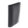 Image 2 : Hermes Black Leather Provence Two Fold Card Case