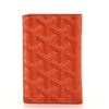 Image 2 : Goyard Orange Coated Canvas Saint Pierre Card Case