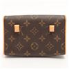 Image 3 : Louis Vuitton Brown Monogram Canvas Leather Florentine Pochette Waist Bag