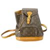 Image 1 : Louis Vuitton Brown Monogram Canvas Leather Montsouris MM Backpack