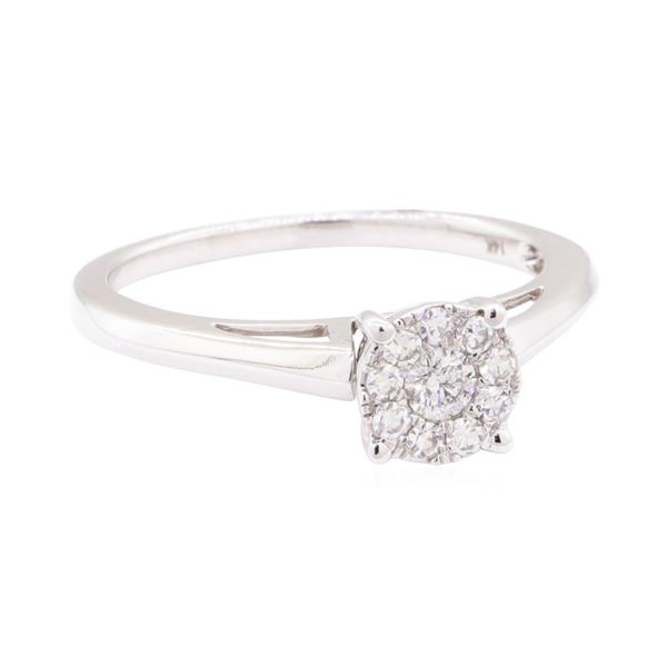 0.27 ctw Diamond Ring - 14KT White Gold