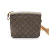Image 3 : Louis Vuitton Brown Monogram Canvas Leather Cartouchiere MM Crossbody Bag