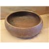 Image 2 : Qty 7 Wooden Bowls: 5 Clay Art Bowls 12" Dia. & Shallow Wood Dishes