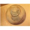 Image 9 : Qty 7 Wooden Bowls: 5 Clay Art Bowls 12" Dia. & Shallow Wood Dishes