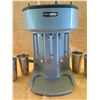 Image 2 : Waring 3 Station Milkshake Machine WDM360 w/ 8 Metal Cups