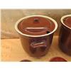 Image 2 : Qty 4 Onion Soup Bowls & 3 Crocks w/ Lids