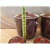 Image 9 : Qty 4 Onion Soup Bowls & 3 Crocks w/ Lids