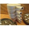 Image 2 : Multiple Escargot Dishes, Misc Designs w/ Forks & Tongs