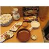 Image 2 : Misc Kitchenware: Cheese Slicer, Serving Dishes, T-Fal Frying Pans, etc