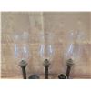 Image 2 : Qty 4 Candlestick Bases w/ 3 Lids, Lexim Vase & Footed Pitcher