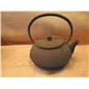 Image 8 : Qty 4 Small  Pots w/ Lids, Metal Armenia Cup w/ Wooden Handle & Metal Rack