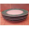 Image 2 : Set of 4 Plates, Bowls & Mugs by "Imperial Malachite" George Briards (missing 2 saucers)
