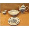 Image 1 : Qty 2 Beacon Hill, England Plates, Bowl, Teapot & Creamer
