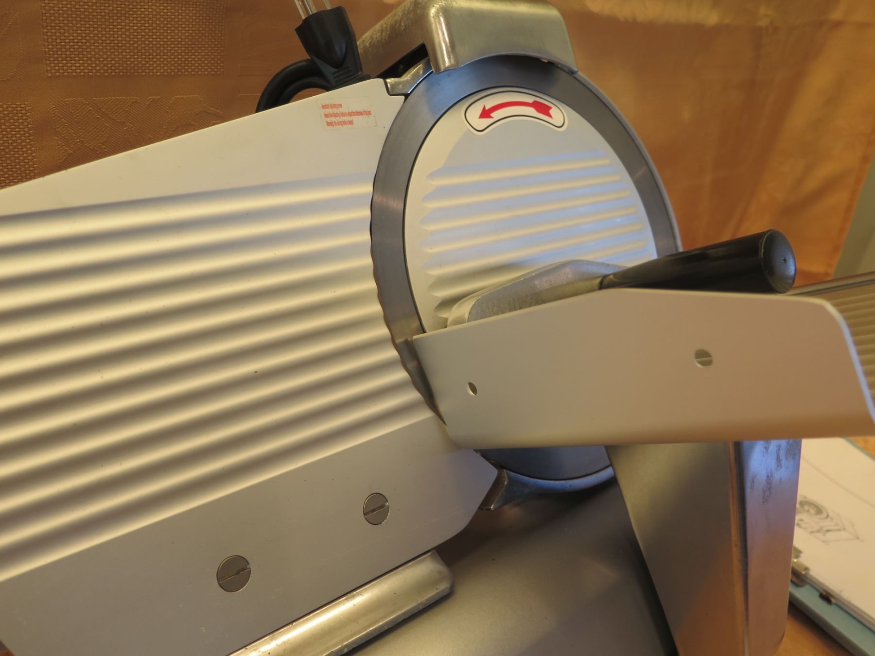 Berkel WEDB250B3 SemiAutomatic Meat Slicer w/ Attachments & Instructions