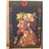 Image 2 : Qty 3 Abstract Portraits of Men w/ Fruit & Animal Hair, Unframed 24"x36"H