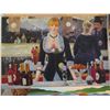 Image 2 : Qty 6 Unframed Canvas Artwork Girls in Kitchens, Bars, etc Misc Size