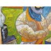 Image 3 : Large Chef Cooking Artwork, Unframed, Signed K. Adams 24"x36"H