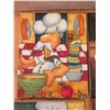 Image 2 : Qty 6 Chef, Bar & Bicycle Artwork Unframed Canvas, 10"x8"