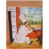 Image 2 : Qty 4 Chef, Bar & Bicycle Artwork Unframed Canvas, 12"x16"