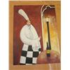 Image 8 : Qty 4 Chef, Bar & Instrument Artwork Unframed Canvas, 12"x16"