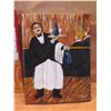 Image 8 : Qty 4 Chef, Bar & Bicycle Artwork Unframed Canvas, 12"x16"